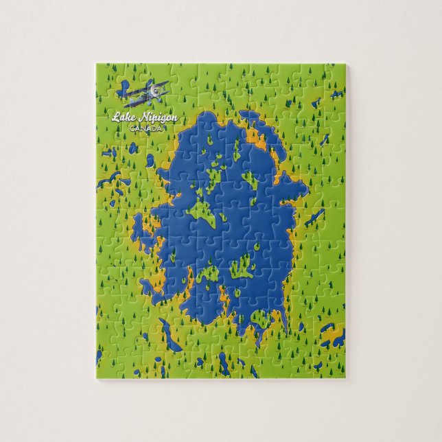 Lake Nipigon Jigsaw Puzzle (Vertical)