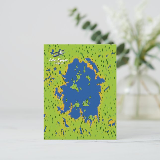 Lake Nipigon Postcard (Standing Front)