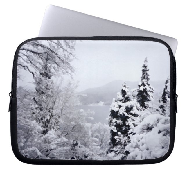 Lake Nojiri Laptop Sleeve (Front)