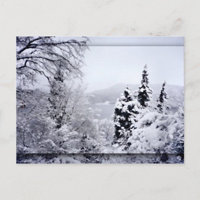 Lake Nojiri Postcard (Front)