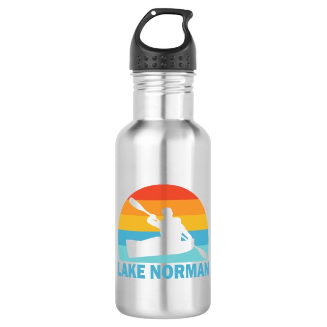 Lake Norman North Carolina Kayak 532 Ml Water Bottle (Front)