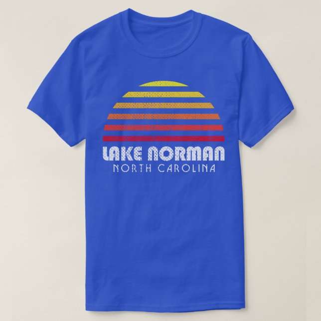 Lake Norman North olina State Park Sunset T-Shirt (Design Front)