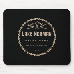 Lake Norman State Park North Carolina Mountain Bik Mouse Pad