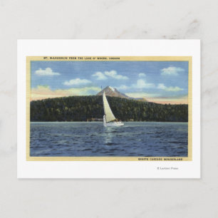 Lake O' The Woods, Oregon Postcard