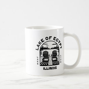 Lake Of Egypt Illinois Outdoors Vintage Coffee Mug