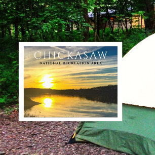 Lake of the Arbuckles, Chickasaw National Rec Area Postcard