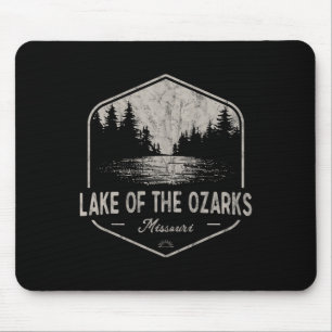 Lake Of The Ozarks Missouri Outdoors Vintage Mouse Pad
