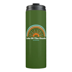 Lake Of The Ozarks Missouri Rainbow Thermal Tumbler