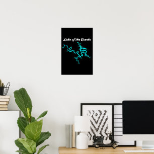 Lake of the Ozarks Missouri Shoreline Wall Art