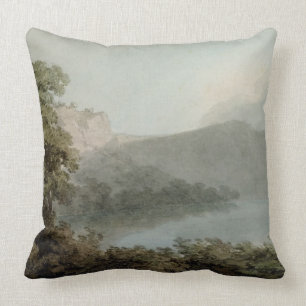 Lake of Vico Between Rome and Florence, 1783 (grap Cushion
