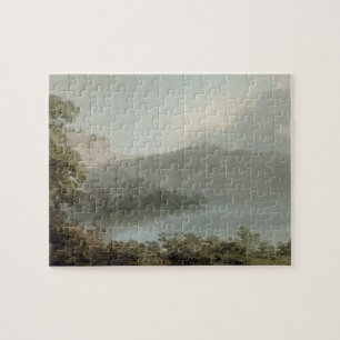 Lake of Vico Between Rome and Florence, 1783 (grap Jigsaw Puzzle