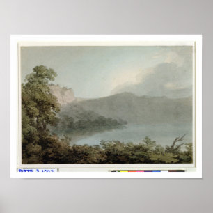 Lake of Vico Between Rome and Florence, 1783 (grap Poster