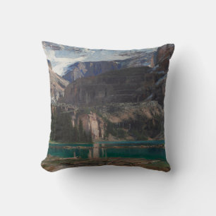 Lake O'Hara by John Singer Sargent, Victorian Art Cushion