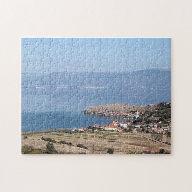 Lake Ohrid, Albania Jigsaw Puzzle (Horizontal)