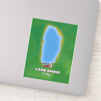 Lake Ohrid Turkey map