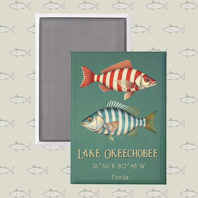 Lake Okeechobee Florida fish  Magnet (Creator Uploaded)