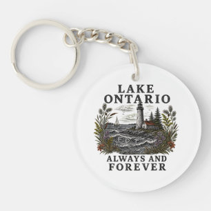 Lake Ontario Always And Forever Key Ring