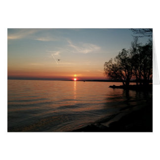 Lake Ontario at sunset
