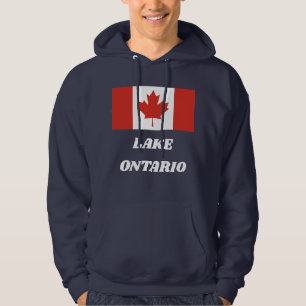 Lake Ontario Canadian Flag Hoodie