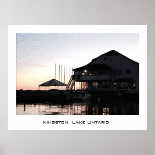 Lake Ontario, Kingston.  Landscape photography. Poster