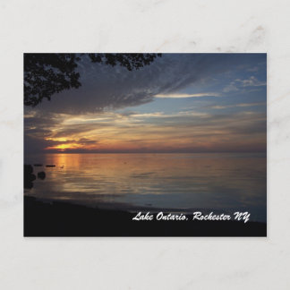 Lake Ontario, Rochester N.Y. Postcard
