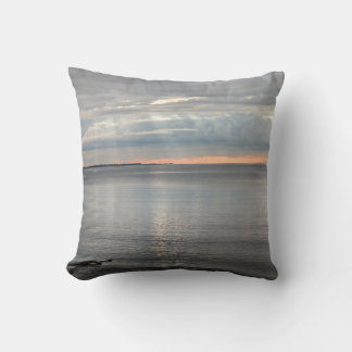 Lake Ontario Sunrise Cushion