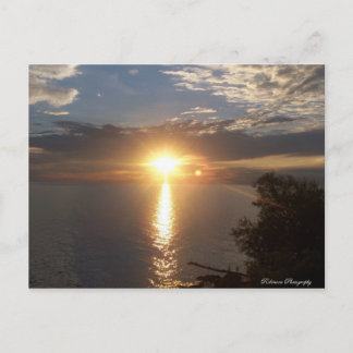 Lake Ontario Sunset Postcard