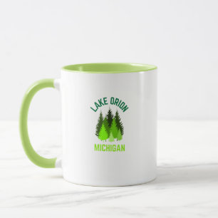 Lake Orion Michigan Hometown Coffee Mug