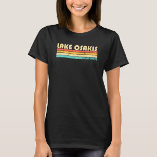 Lake Osakis Minnesota Funny Fishing Camping Summer T-Shirt