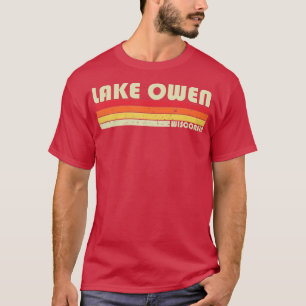 LAKE OWEN WISCONSIN Funny Fishing Camping Summer G T-Shirt