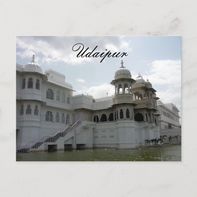 lake palace udaipur postcard (Front)