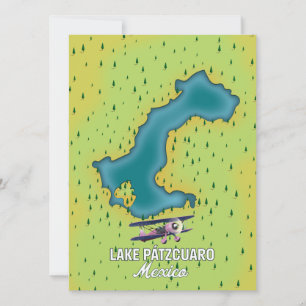 Lake Pátzcuaro Mexico Lake map