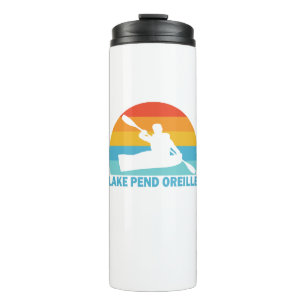 Lake Pend Oreille Idaho Kayak Thermal Tumbler