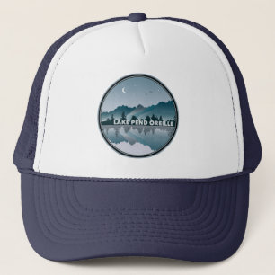 Lake Pend Oreille Idaho Reflection Trucker Hat