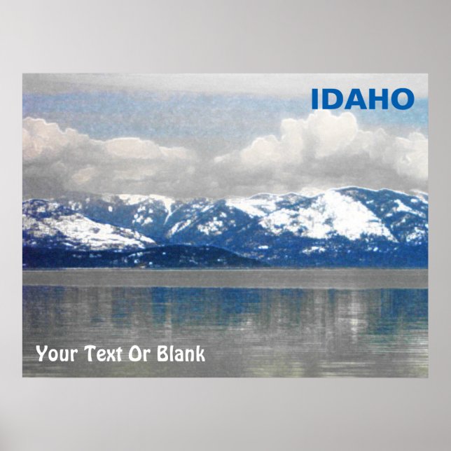 Lake Pend Oreille Winter Poster (Front)