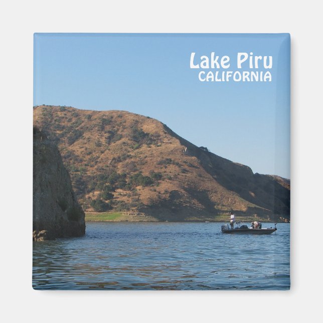 Lake Piru Magnet! Magnet (Front)