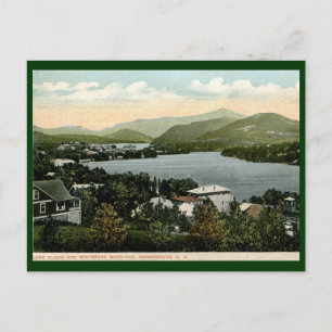 Lake Placid, Adirondacks, NY 1917 Vintage Postcard