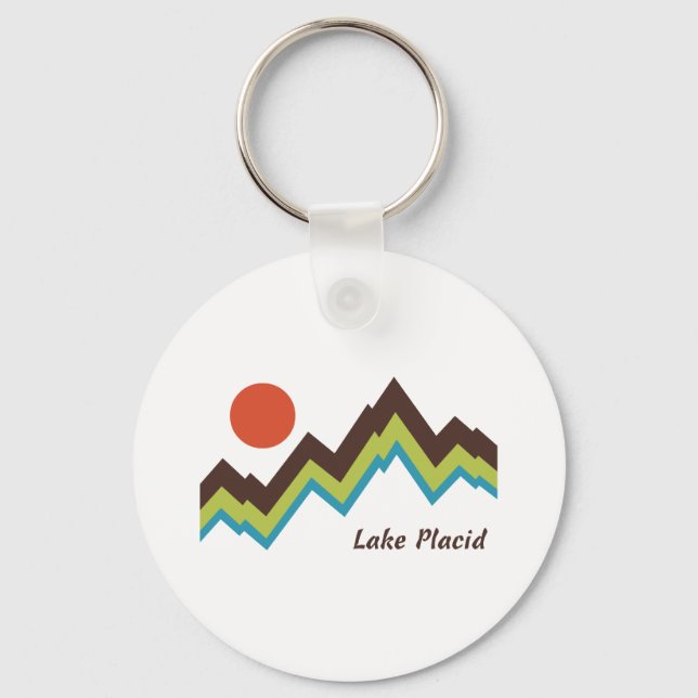 Lake Placid Key Ring (Front)