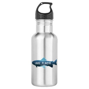 Lake Placid New York Fish 532 Ml Water Bottle