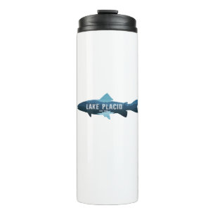 Lake Placid New York Fish Thermal Tumbler