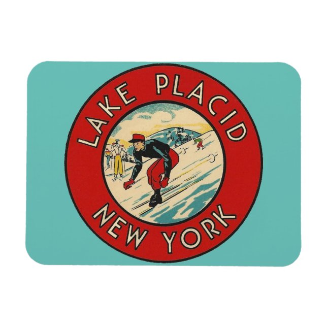 Lake Placid, New York -  Magnet (Horizontal)