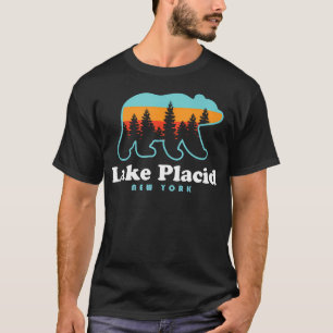 Lake Placid Ny Adirondacks Bear Adirondack T-Shirt