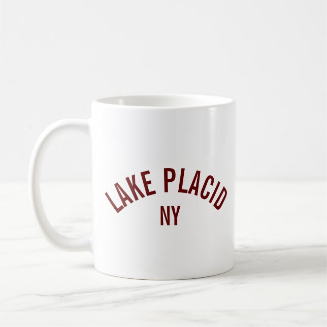 Lake Placid - NY T-Shirt Coffee Mug (Left)
