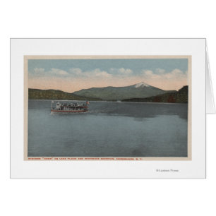 Lake Placid, NY - View of Steamer Doris