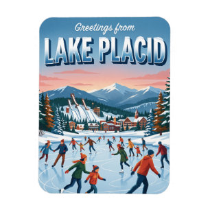Lake Placid Olympic Centre Ice Skating, Lake Placi Magnet