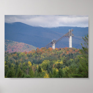 Lake Placid Ski Jumps Poster