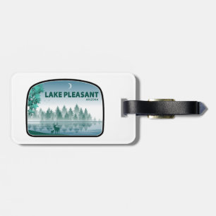 Lake Pleasant Arizona Deer Luggage Tag