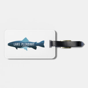 Lake Pleasant Arizona Fish Luggage Tag