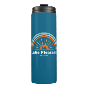 Lake Pleasant Arizona Rainbow Thermal Tumbler