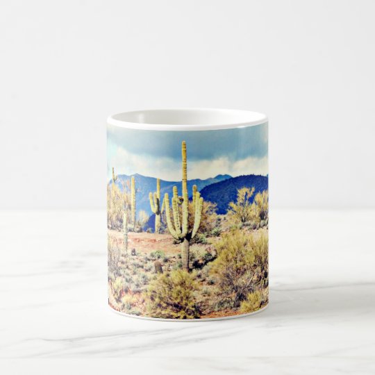 Lake Pleasant Saguaro Landscape Coffee Cup